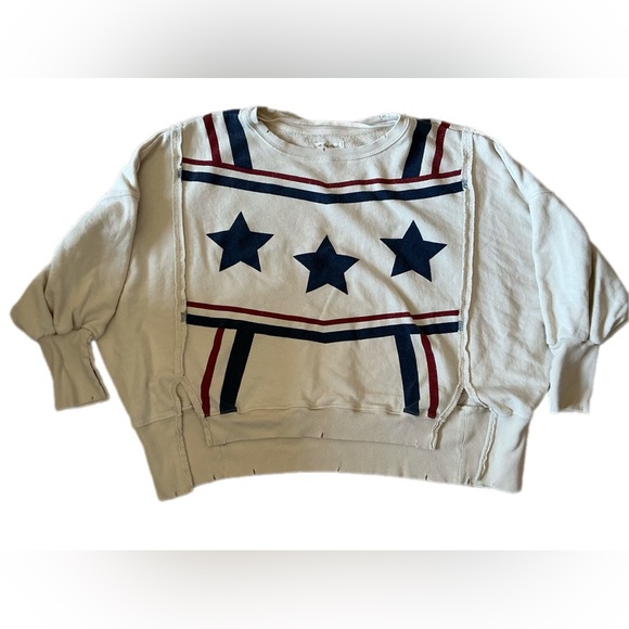 Free people Stars and Stripes Camden size small - Picture 6 of 13